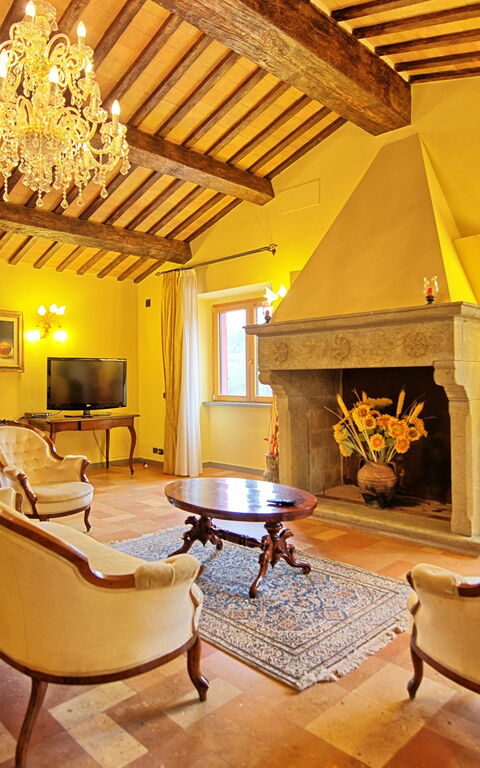 Villa Contessa: Wohnzimmer