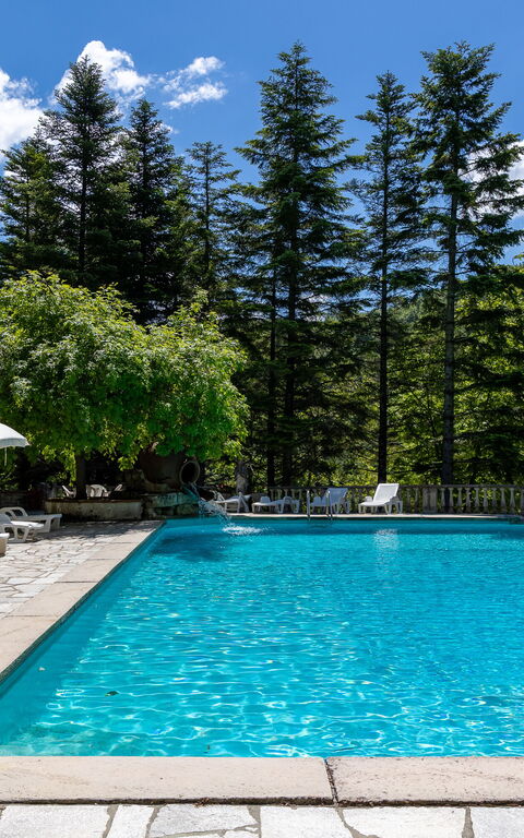 Villa Contessa: Draussen, Garten, Schwimmbad