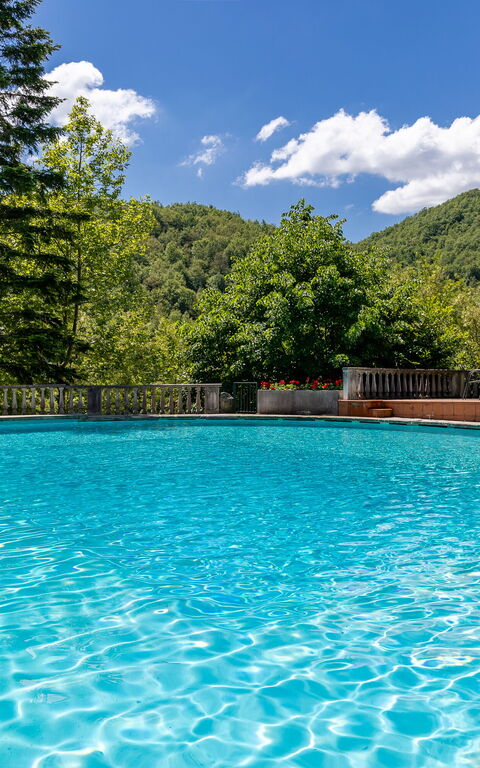 Villa Contessa: Draussen, Schwimmbad