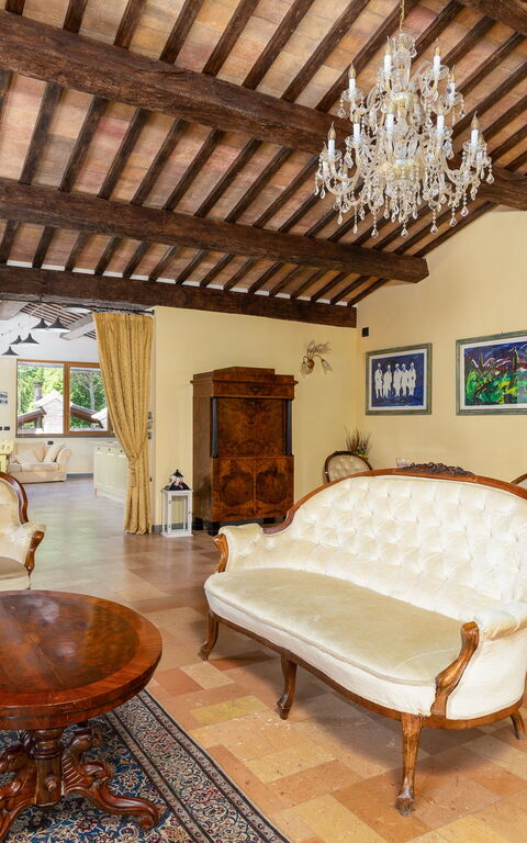 Villa Contessa: Wohnzimmer