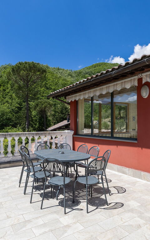 Villa Contessa: Balkon / Terrasse / Patio, Draussen