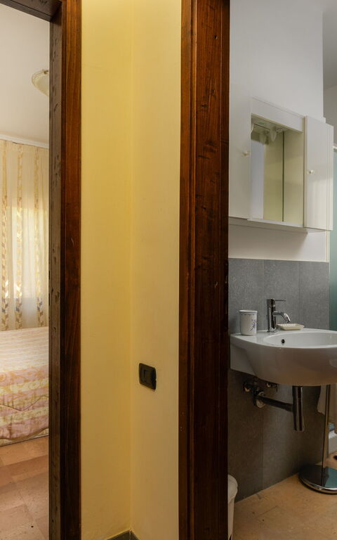 Villa Contessa: Bad, Schlafzimmer