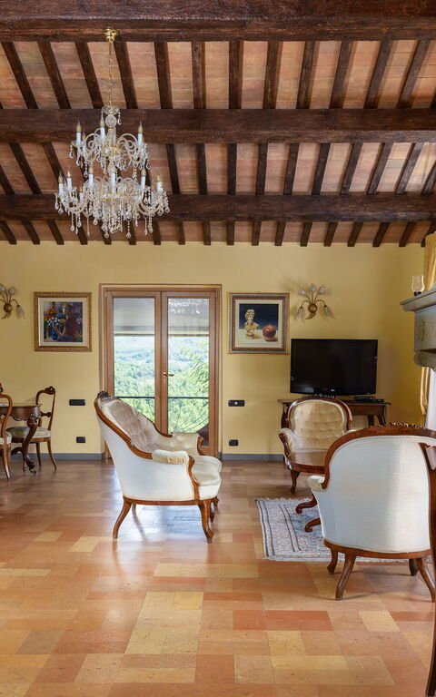 Villa Contessa: Wohnzimmer