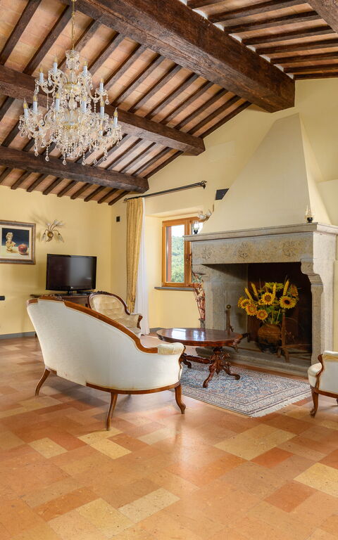 Villa Contessa: Wohnzimmer