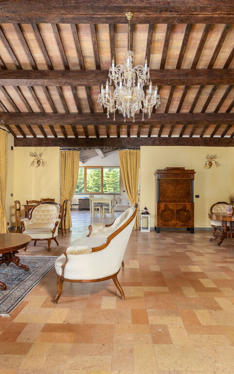 Villa Contessa: Wohnzimmer