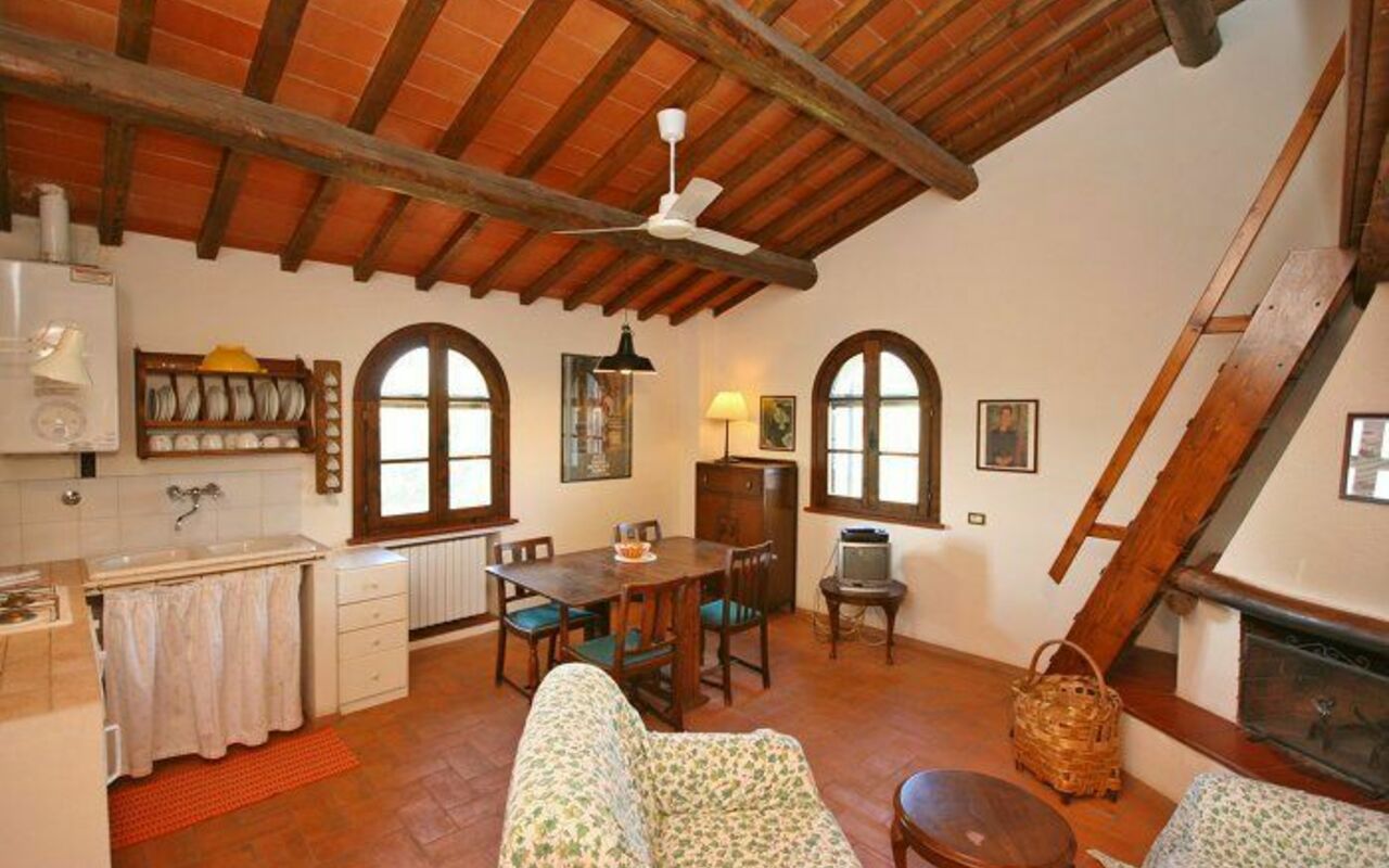 Unterkunft La Selva 5: Küche, Wohnzimmer