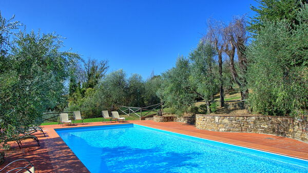 La Selva: Garten, Schwimmbad