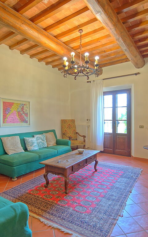 Il Frantoio: Wohnzimmer