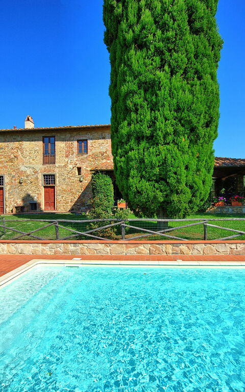 Il Frantoio: Außen, Schwimmbad