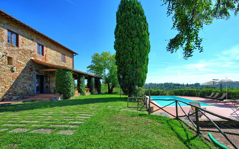 Il Frantoio: Außen, Garten