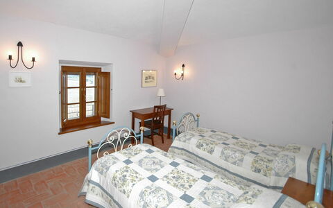 Unterkunft Fornacino 2: Schlafzimmer