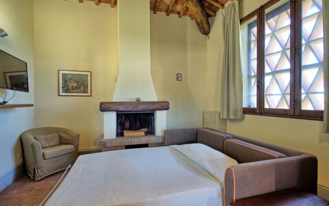 Unterkunft Fornacino 1: Wohnzimmer