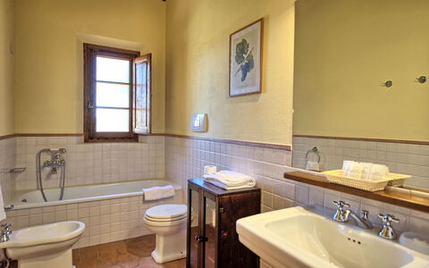 Unterkunft Fornacino 1: Bad