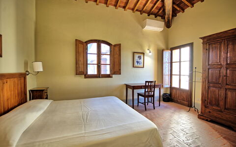 Unterkunft Fornacino 1: Schlafzimmer