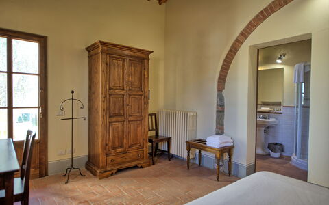 Unterkunft Fornacino 1: Schlafzimmer