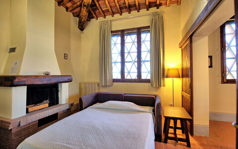 Unterkunft Fornacino 1: Wohnzimmer