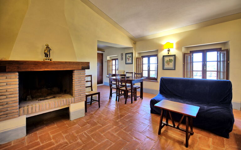 Unterkunft Fornacino 3: Wohnzimmer