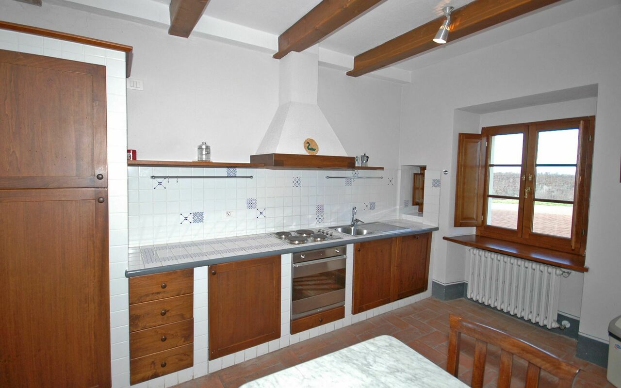 Unterkunft Fornacino 5: Esszimmer, Küche, Wohnzimmer