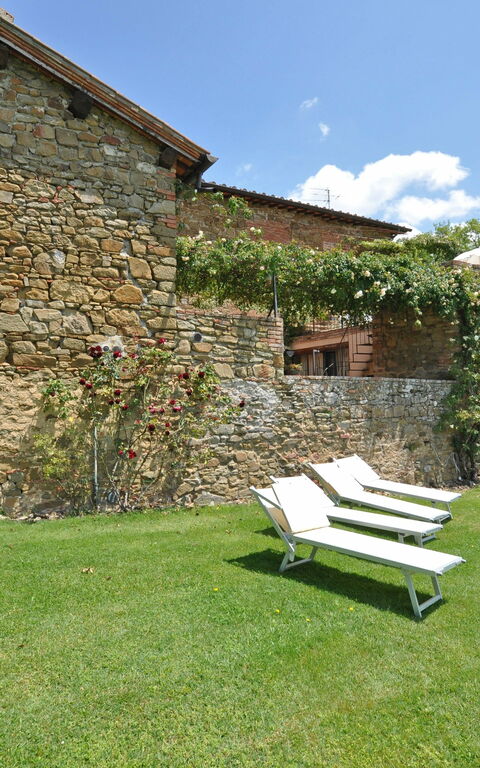 Podere Orietta: Außen, Garten