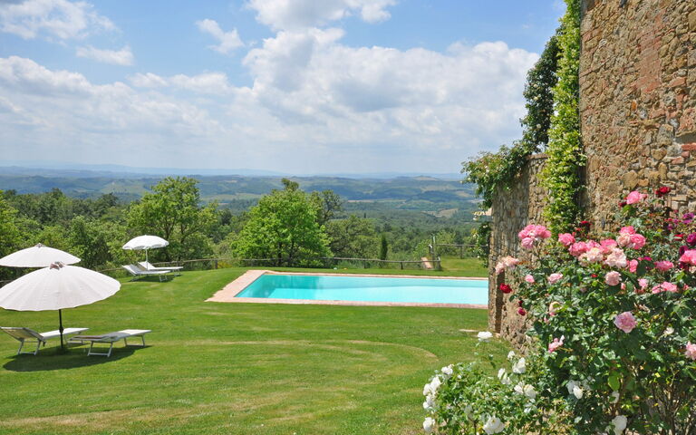Podere Orietta: Außen, Garten, Schwimmbad
