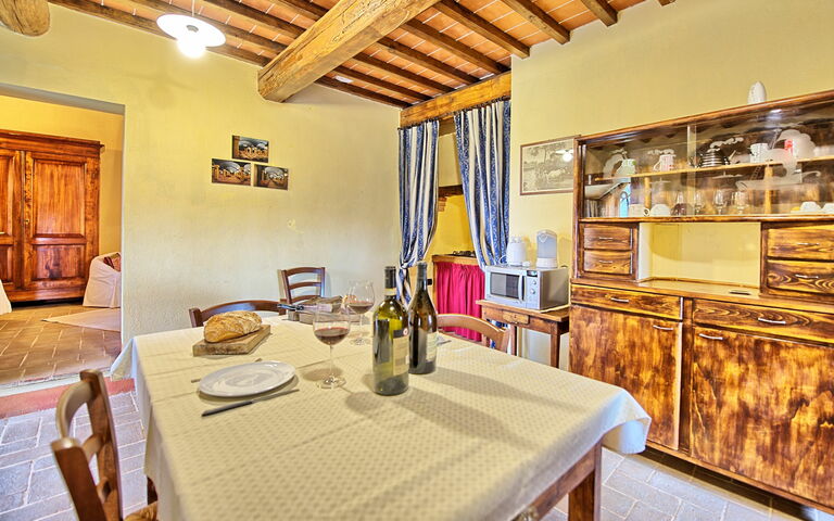 Unterkunft Orietta 2: Esszimmer, Wohnzimmer