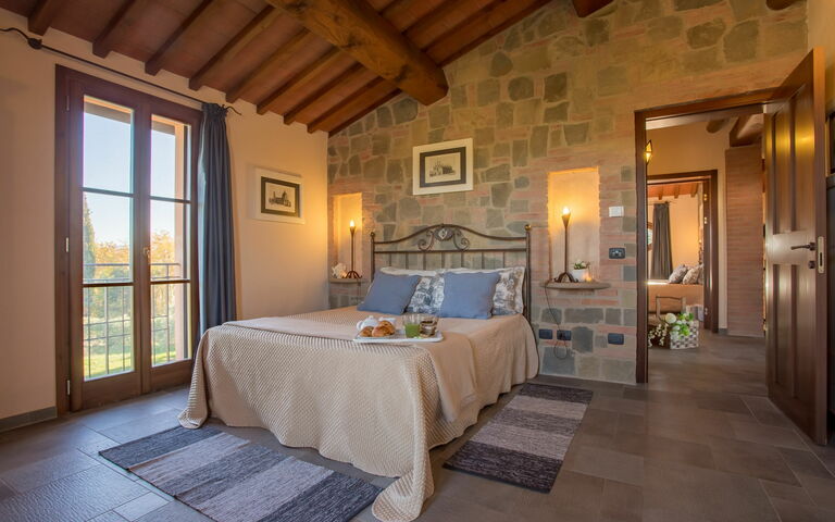 Villa Insoglio: Schlafzimmer