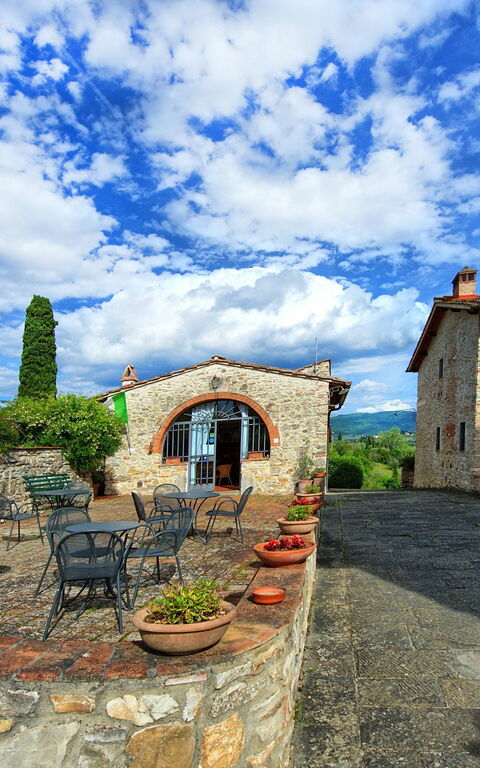 Le Fonti: Draussen, Garten