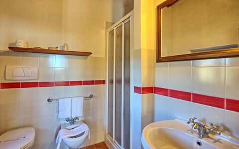 Unterkunft Le Fonti 7: Bad