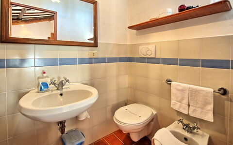 Unterkunft Le Fonti 10: Bad