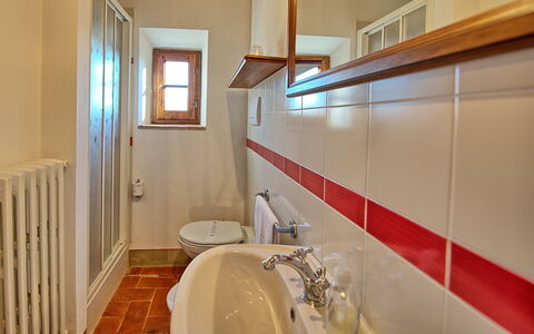 Unterkunft Le Fonti 11: Bad