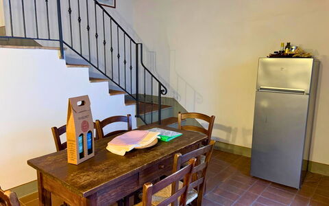 Unterkunft Le Fonti 14: Esszimmer