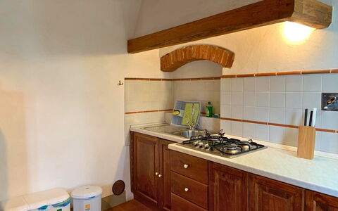 Unterkunft Le Fonti 3: Küche