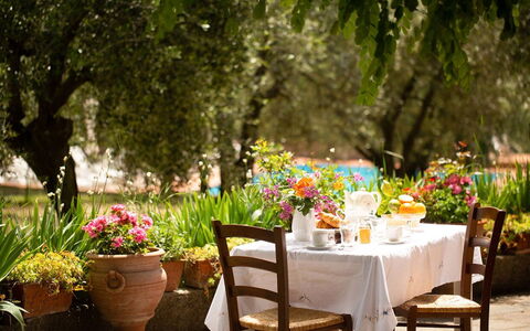 Unterkunft Vasche 3: Garten