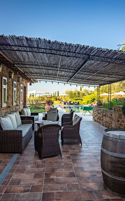 Villa Amadeo: Außen, Balkon / Terrasse / Patio, Draussen