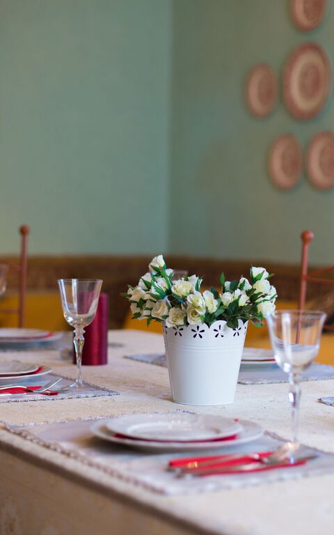 Villa Angelica: Esszimmer