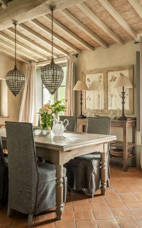 Villa Danilo: Esszimmer