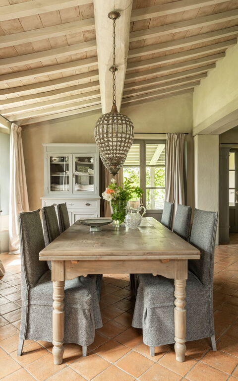 Villa Danilo: Esszimmer