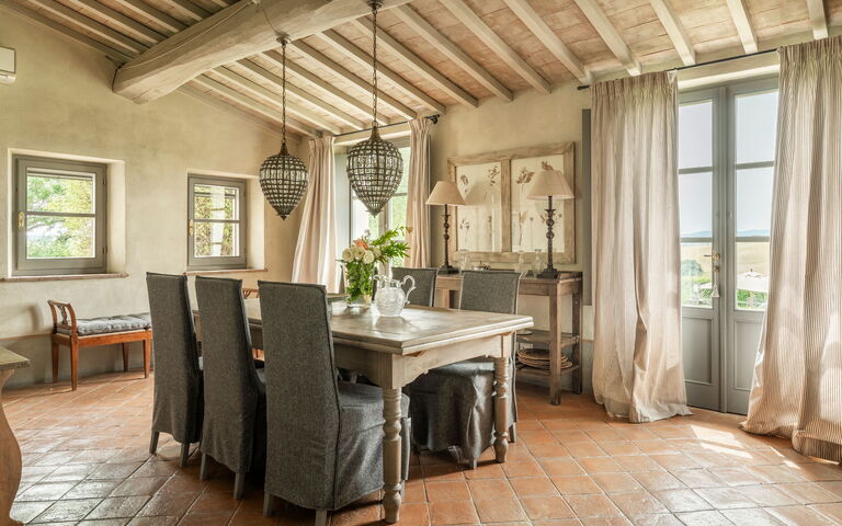 Villa Danilo: Esszimmer