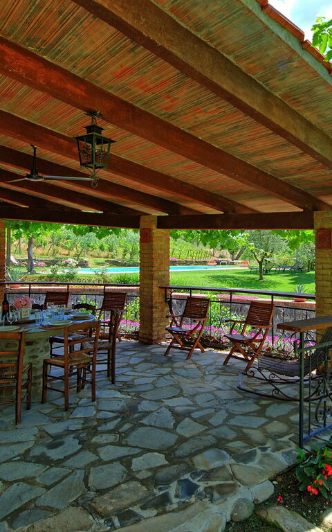 Villa Lo Scoiattolo: Balkon / Terrasse / Patio