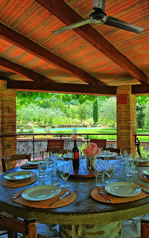 Villa Lo Scoiattolo: Balkon / Terrasse / Patio