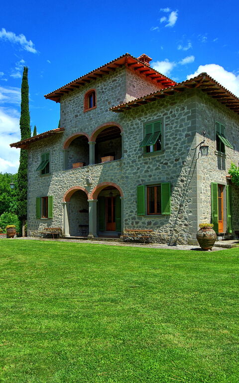 Villa Lo Scoiattolo: Draussen, Garten