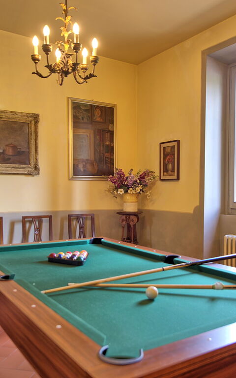 Villa Lo Scoiattolo: Wohnzimmer