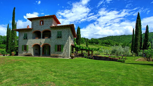 Villa Lo Scoiattolo: Draussen, Garten