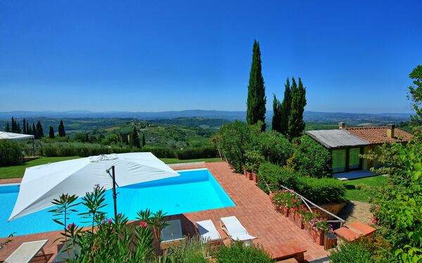 Casa Lucia: Ansichten, Draussen, Garten, Schwimmbad, Sommer