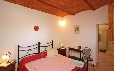 Unterkunft Pienza b: Schlafzimmer