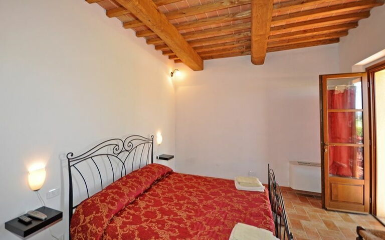 Unterkunft Pienza c: Schlafzimmer
