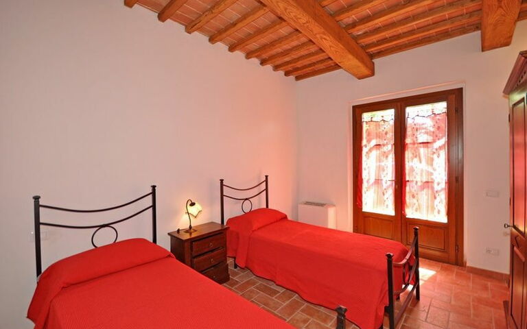 Unterkunft Pienza c: Schlafzimmer
