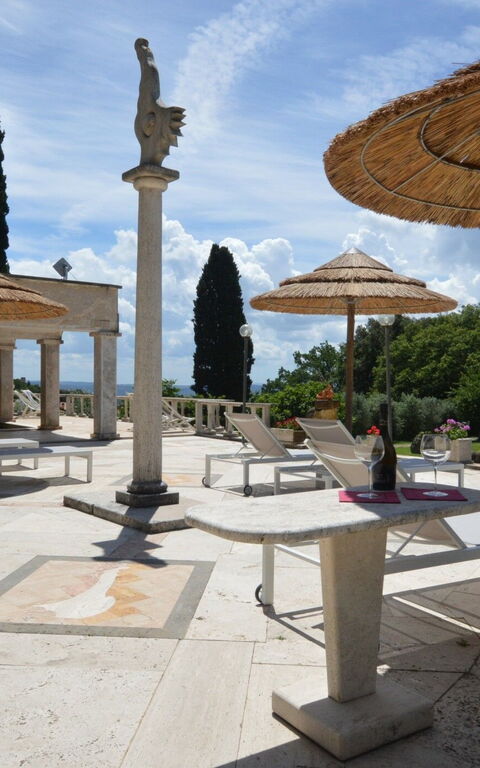 Le Querciolaie: Draussen