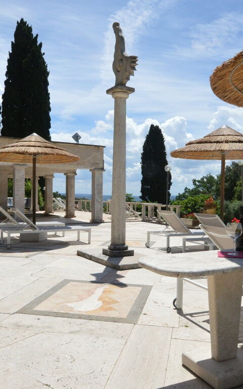 Le Querciolaie: Draussen