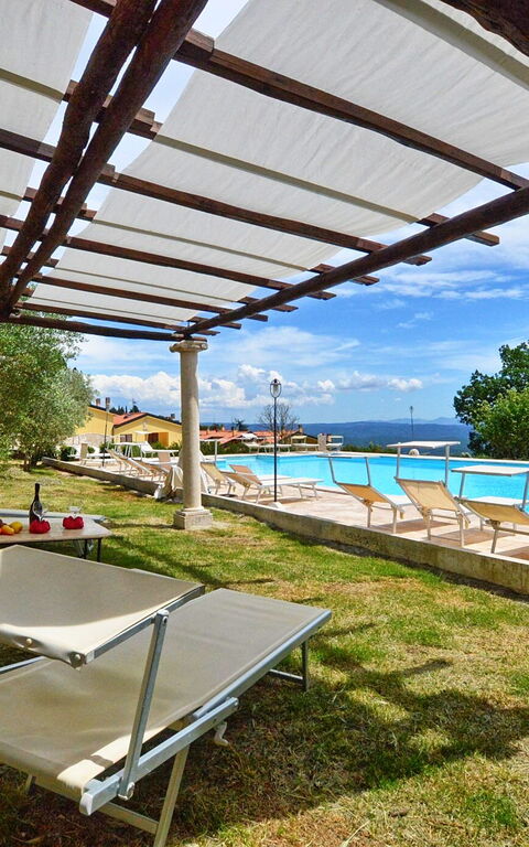 Le Querciolaie: Garten, Schwimmbad